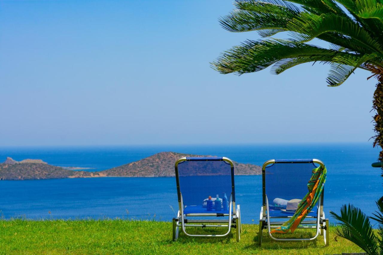 Aggeliki Stunning Elounda View Apartment Ngoại thất bức ảnh