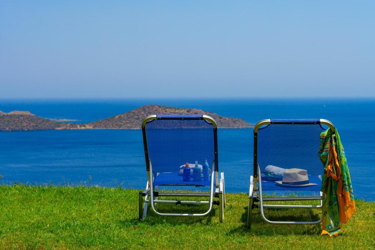 Aggeliki Stunning Elounda View Apartment Ngoại thất bức ảnh