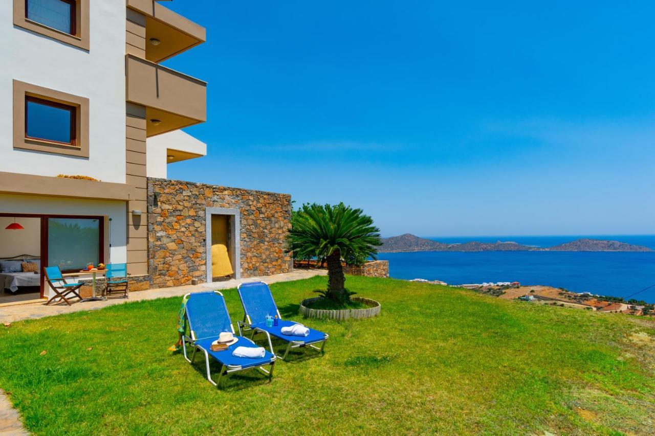 Aggeliki Stunning Elounda View Apartment Ngoại thất bức ảnh