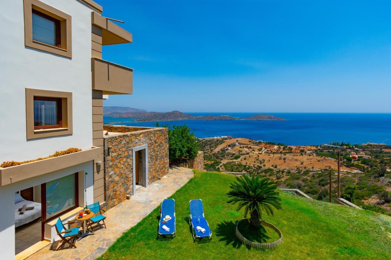 Aggeliki Stunning Elounda View Apartment Ngoại thất bức ảnh