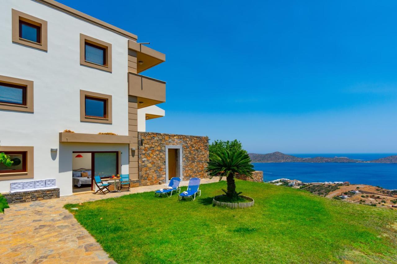 Aggeliki Stunning Elounda View Apartment Ngoại thất bức ảnh